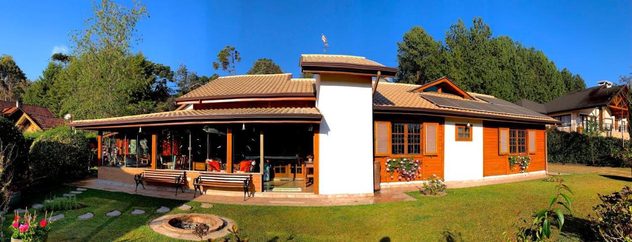 Aconchegante Casa Em Monte Verde Esterno foto