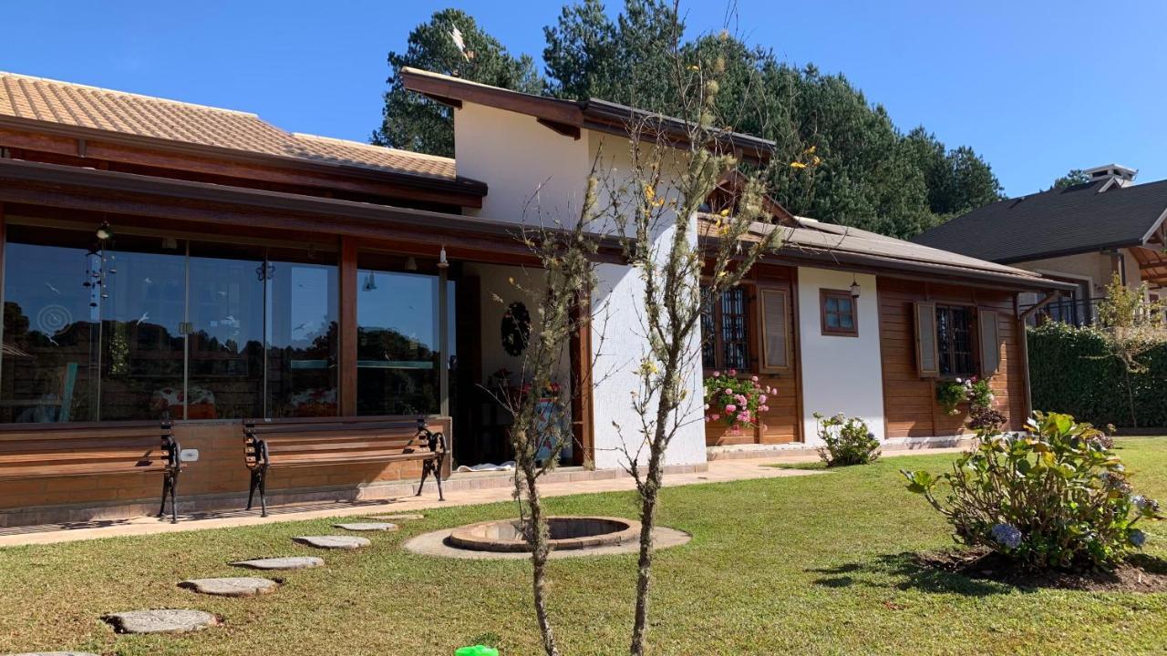 Aconchegante Casa Em Monte Verde Esterno foto