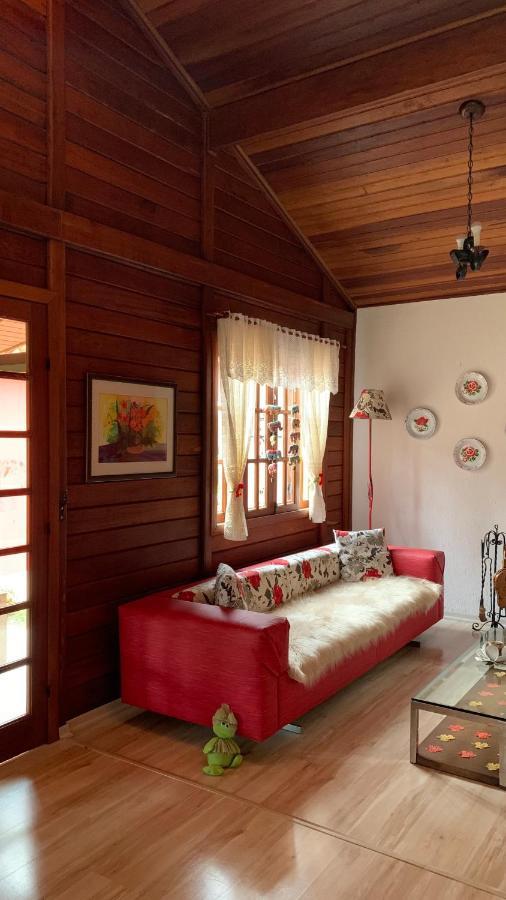 Aconchegante Casa Em Monte Verde Esterno foto