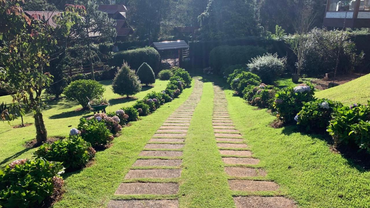 Aconchegante Casa Em Monte Verde Esterno foto